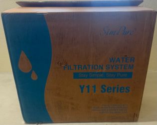 SimPure Y11C-A Countertop Reverse Osmosis Water Filtration System w Cooling - New