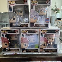 Jujitsu Kaisen Funkos