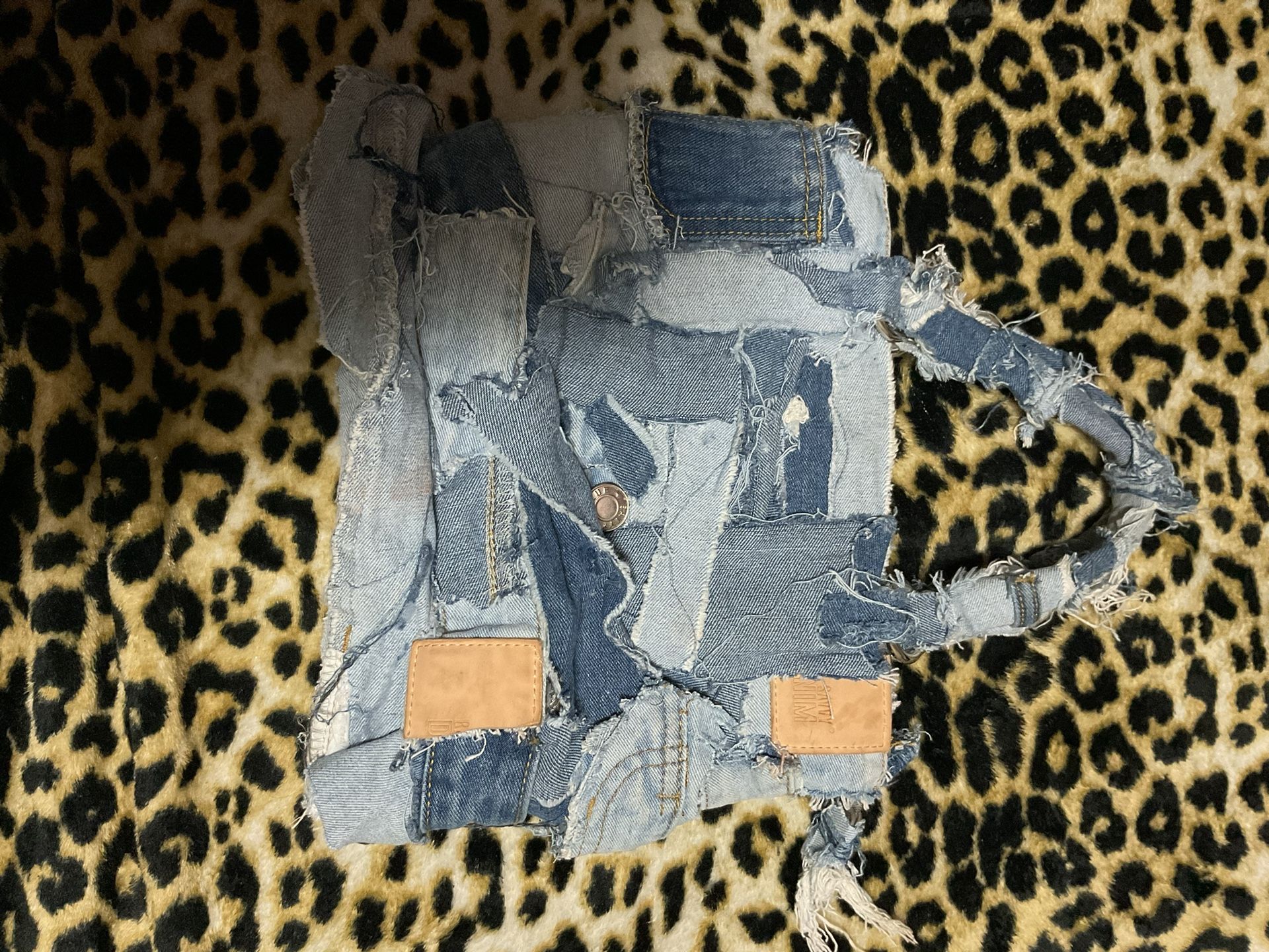 CUSTOM Denim Purse