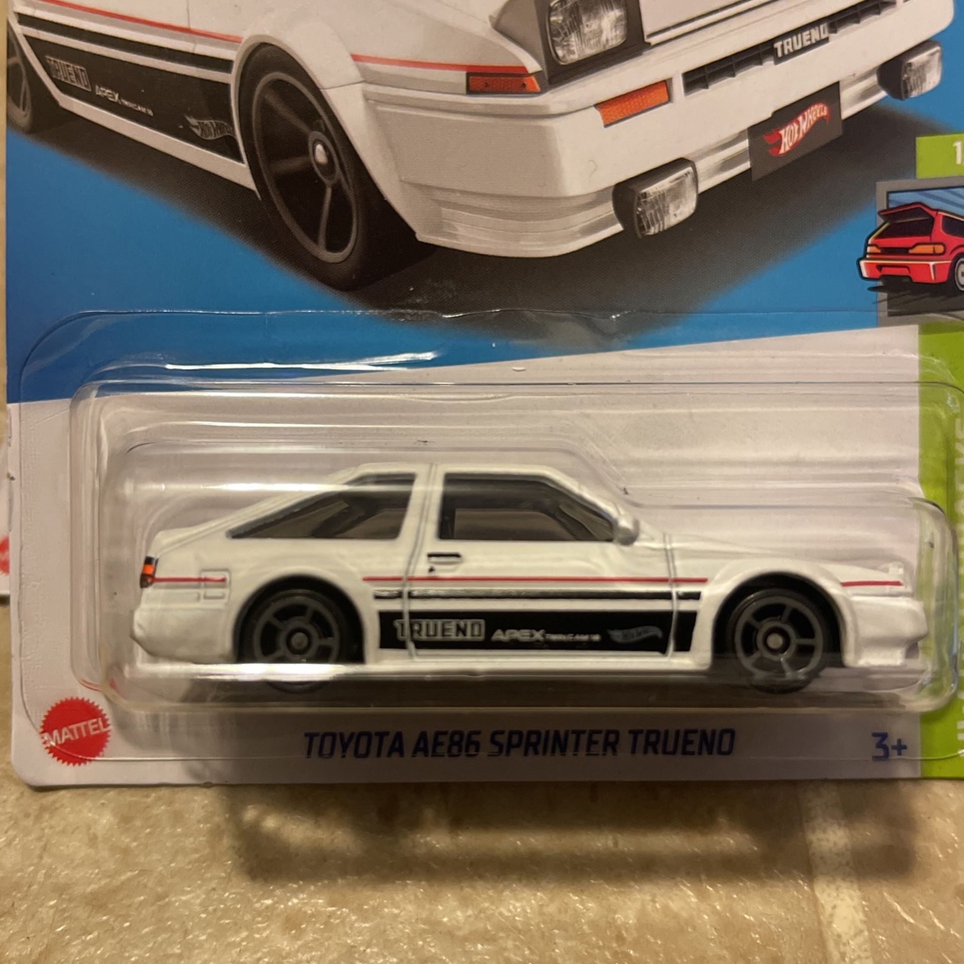 Hot Wheels Toyota Aw86 Sprinter Trueno