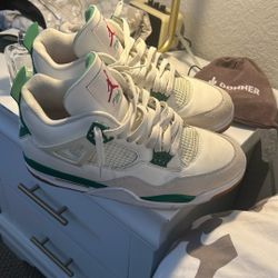 Air Jordan 4’s (Oxidized Green)