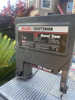 Craftsman 12” Band Saw