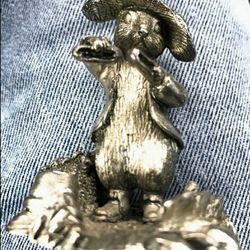 Peter Rabbit World: Benjamin Bunny Pewter Figure