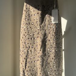 leopard print pencil skirt