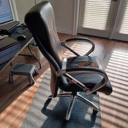 Real Leather Samsonite Excutive Ofiice Chair