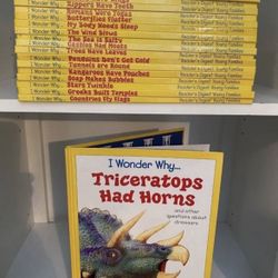 1990s “I WONDER WHY” Hardcover Books x 20