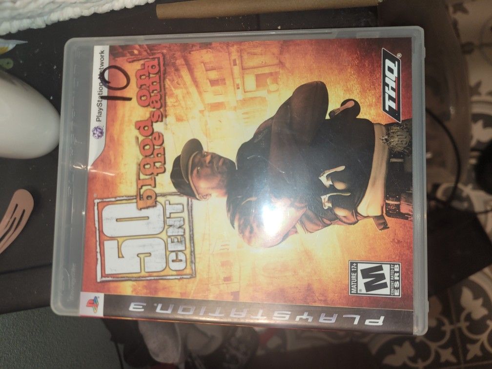 Rare PS3 50 Cent Game- Blood On Tbe Sand