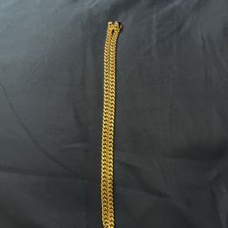 Miami Cuban Chain 16 Inches GLD 