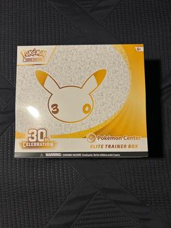 30th Celebration Pokémon Center Elite Trainer Box