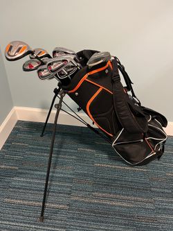Golf club and bag $300