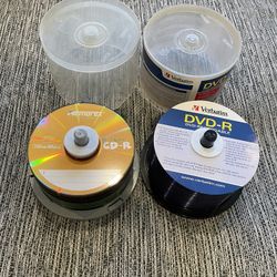 Recordable DVDs & CDs