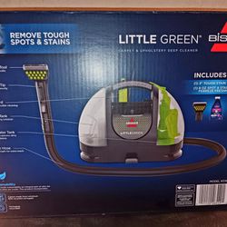 Brand New Bisselle Little Green Carpet & Upholstery Deep Cleaner For Sale