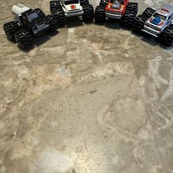 Vintage Galoob Micro Machines Monster Trucks LOT of 4 1980’s . Comes as pictured  