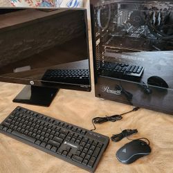 Gaming PC RTX 3070 With Monitor, Keyboard And Mouse