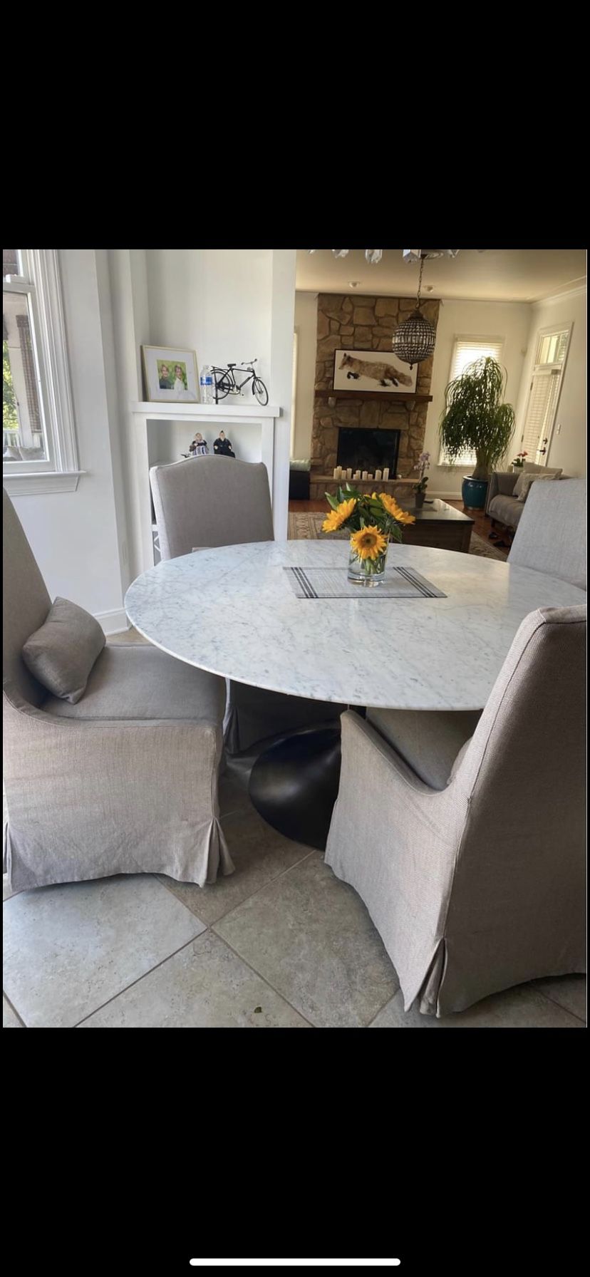4 Dinning Table chairs