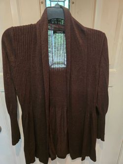 Lightweight Cardigan size M, August Silk, Brown