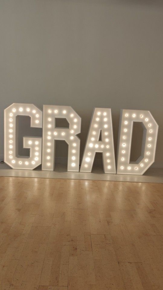 Marquee Numbers And Letters