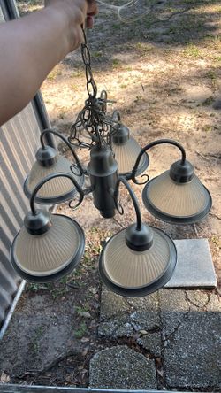 Dining table light fixture