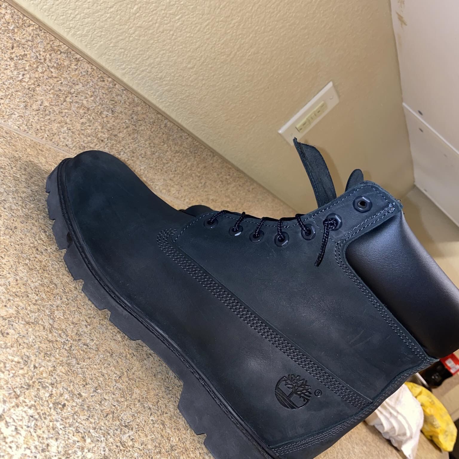 New Black Timberlands 