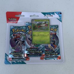 Pokemon - Journey Together 3 Pack Blister (Yanmega)