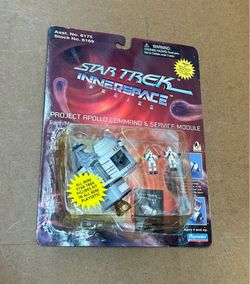 1996 Playmates STAR TREK Innerspace Series PROJECT APOLLO COMMAND SERVICE MODULE Miniature PLAYSET 👀 (please read description)