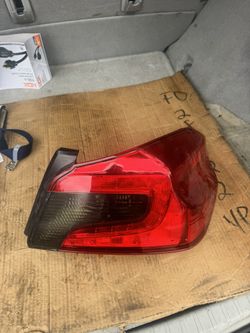 Subaru Sti Wrx Tail Light Passengers Side