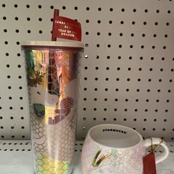 Starbucks Target Exclusive Dragon Lunar New Year Mug & Tumbler