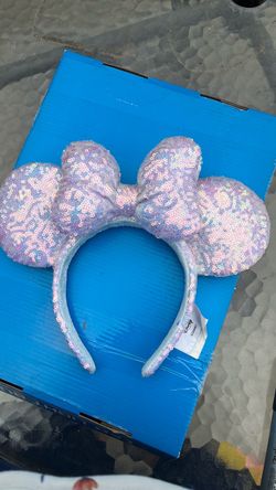 Iridescent Mickey ear headband