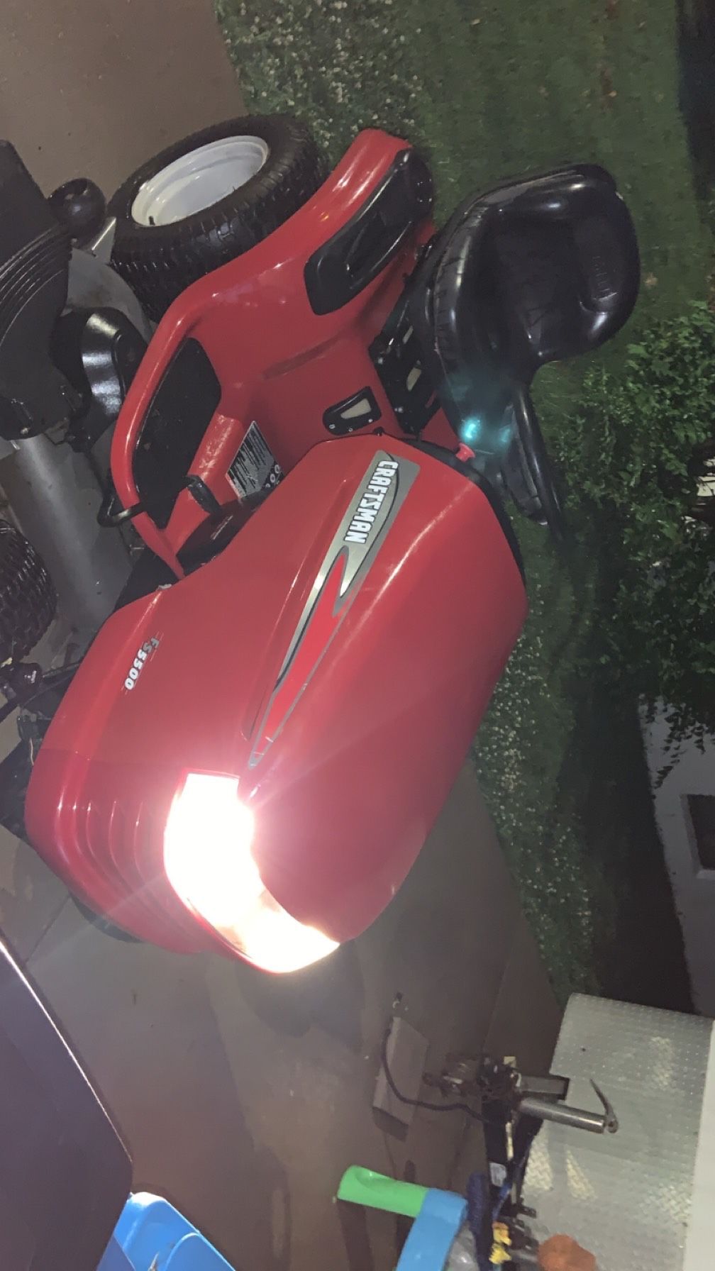 Craftsman riding mower fs5500