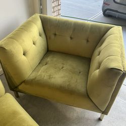 Green Accent Chairs (Large)