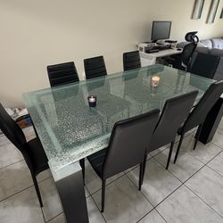 Glass table