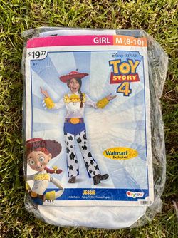 Toy Story 4 Jessie Girls Costume Size M 8-10