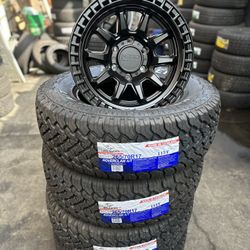 RIMS AND TIRES PACKAGE 265/70/17 All Terrain Rines Y Llantas
