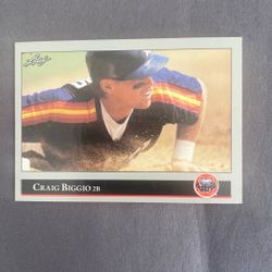 Craig Biggio 1992 Leaf #315