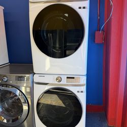 Set Samsung Washer and Dryer gas