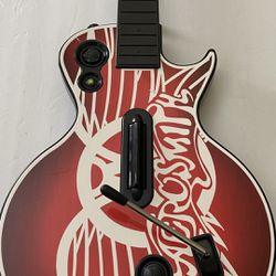 xbox 360 guitar hero les paul aerosmith wireless controller only $60 FIRM
