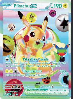 30th Anniversary Day Pikachu Promo