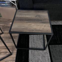 Coffee Table With Two End Tables 