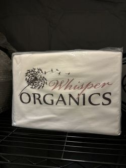 Whisper Organics Organic Waterproof Pique Knit Mattress Cover - Cal King