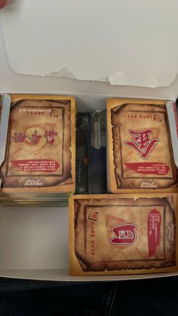 250 cards, Naruto gold sage and earth scroll bulk lot