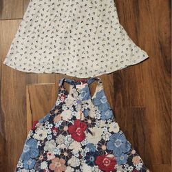 Lot of Two Womens Loft Outlet Sz L Sleeveless Blouses in Excellent Gently Worn Condition