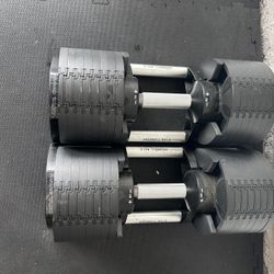 NuoBell Adjustable Dumbbells 5 - 80 LB