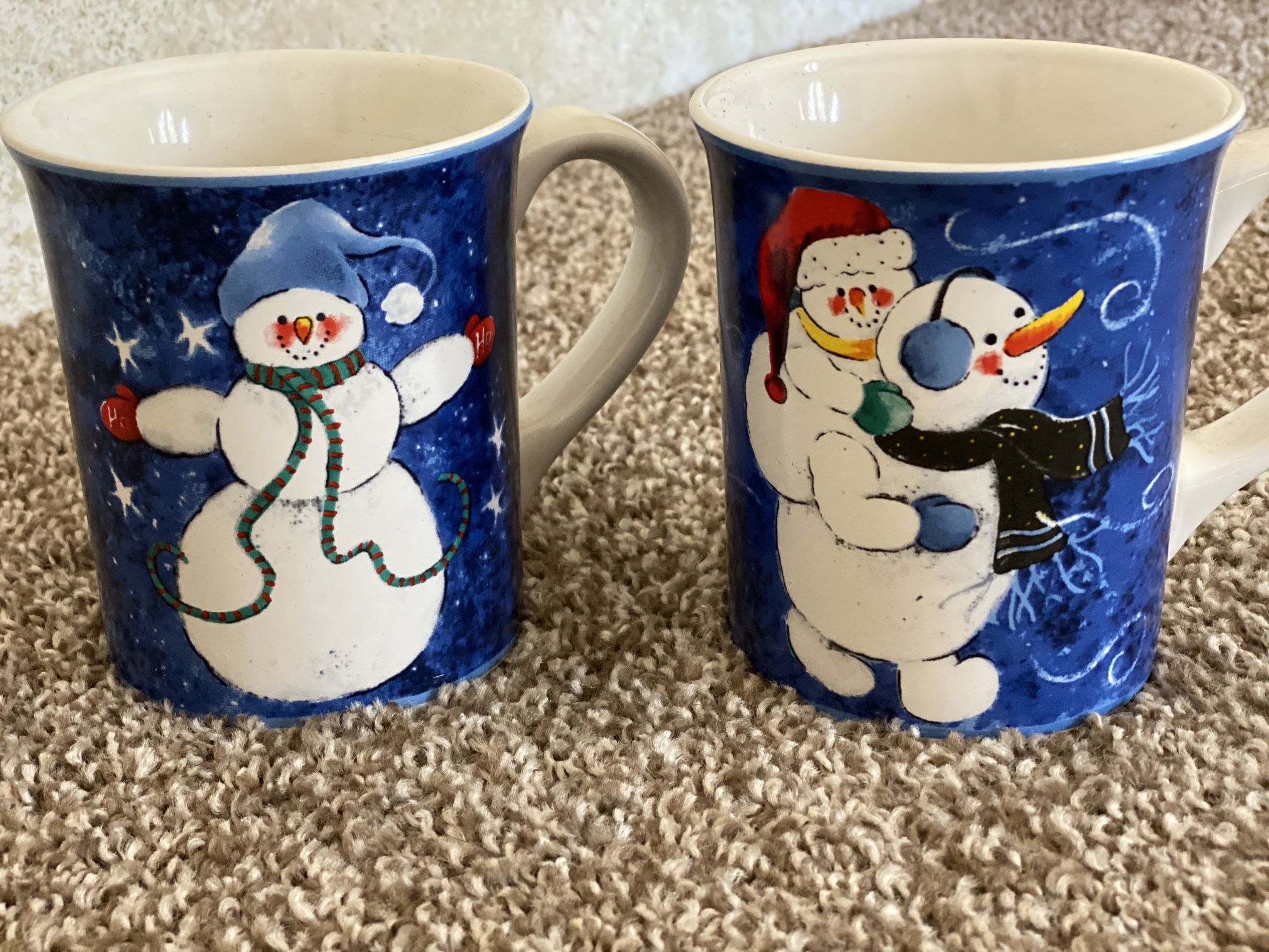 Snowman Coffee Mugs 