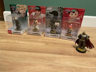 Amiibo Bundle (Cloud, Ness, Ryu, And More