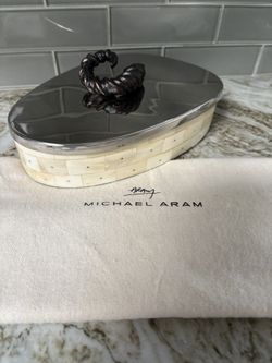Michael Aram Ram Horn Box- New Vintage Piece 