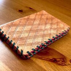 Handmade Genuine Calfskin Leather Wallet New