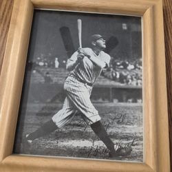 Babe Ruth Signed Picture Best Offer Over 500.00 