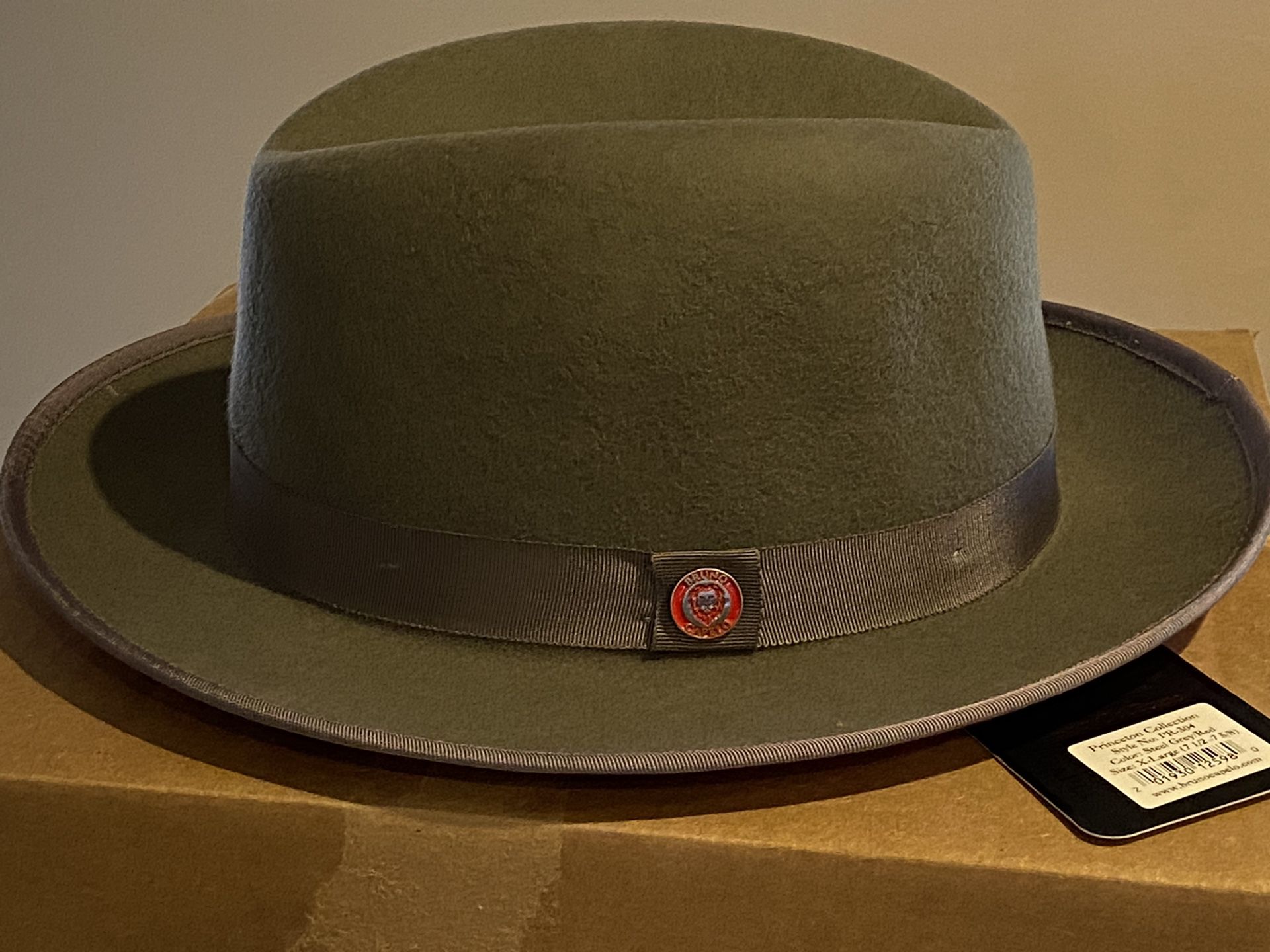 X-Large  Gray Bruno Capeli Hat