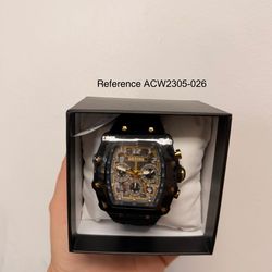 Activa Fury X Invicta Men's Watch w/ Skeleton Dial - 44.3mm, Black