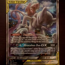 Mewtwo & Mew GX SM191 Sm Holo